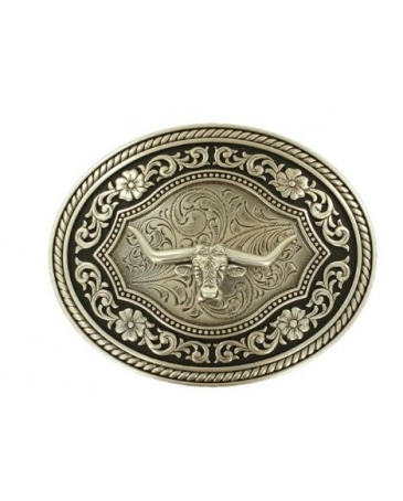 Nocona Belt Co.® Men's Cowboy & Cross oval buckle - Fort Brands