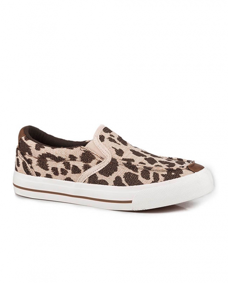 Roper® Ladies' Slip On Leopard Print Shoe - Fort Brands