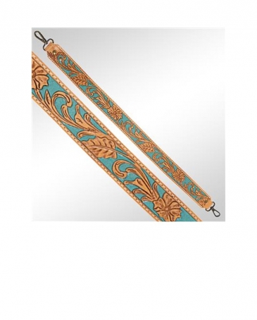 tooled purse strap