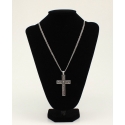 Twister Men's Cross Necklace