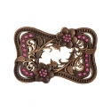 Montana Silversmiths® Ladies' Wild Roses Attitude Belt Buckle