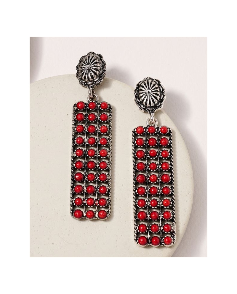 western dangle earrings