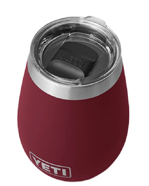 yeti wine tumbler red