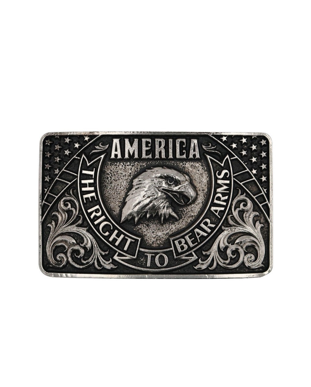 Montana Silversmiths Bear Arms Eagle Buckle Fort Brands