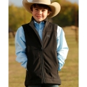 Cinch® Boys' Bonded Vest Brown