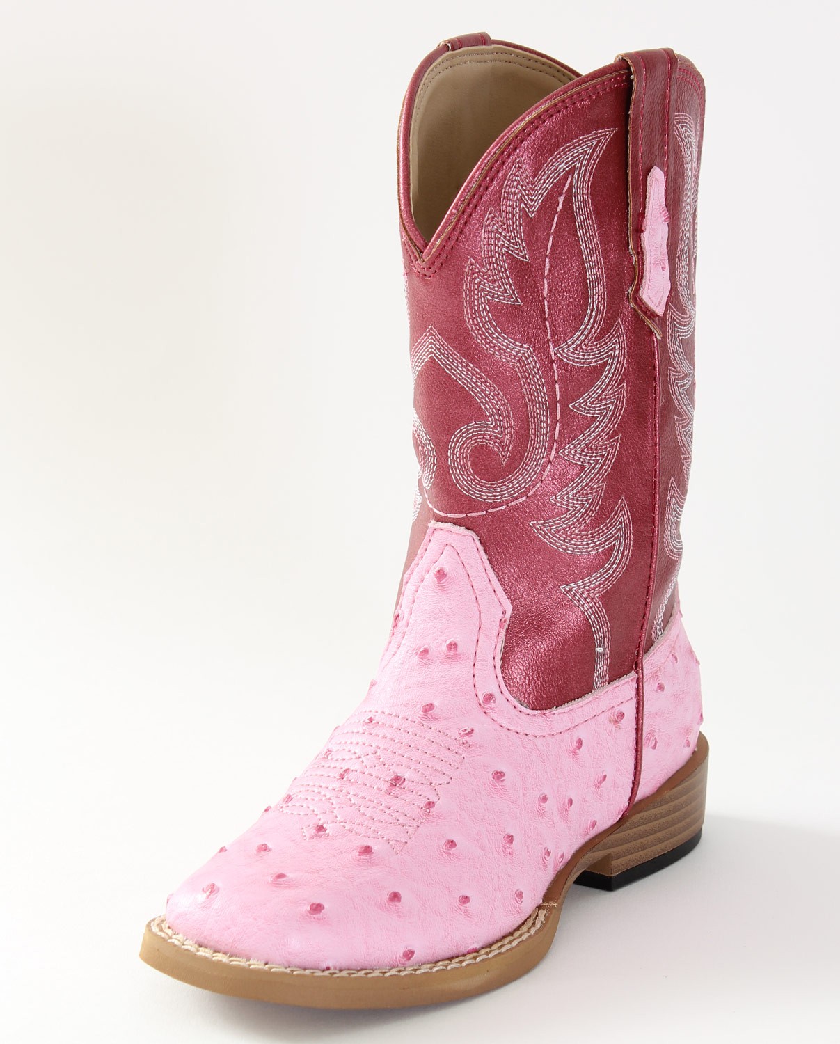 roper faux ostrich boots