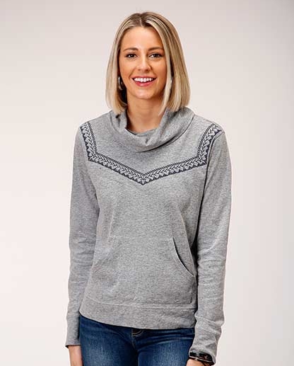 Cowl neck sweatshirt shops womens