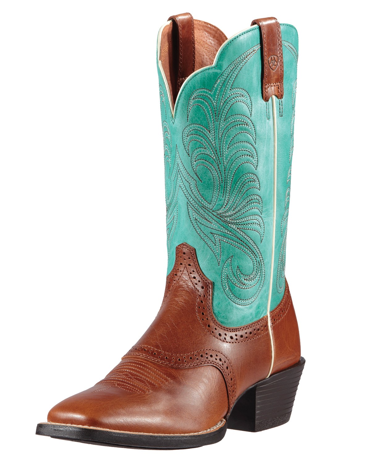 Ladies' Mesquite Aqua Western Boots 