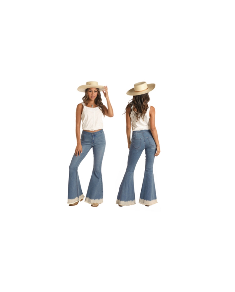 Cowgirl bell store bottom jeans