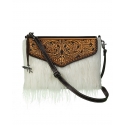 Angel Ranch® Ladies' Angora Hair On Crossbody