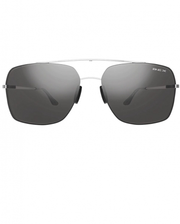 Bex® Men's Pilot Silver/Grey Sunglasses - Fort Brands