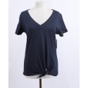 Ladies' Dash SS Tie Front Top