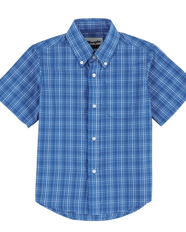 Wrangler® Riata® Boys' Easy Care SS Shirt - Fort Brands