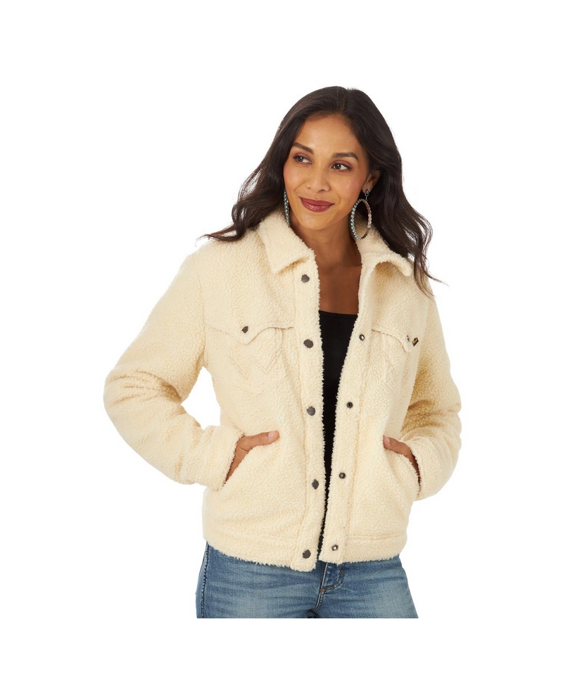 Wrangler® Ladies' Sherpa Jacket - Fort Brands
