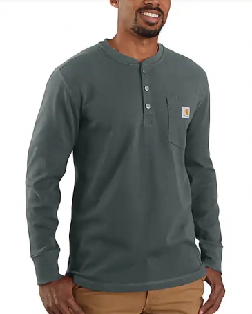 Carhartt® Men's LS Thermal Henley - Fort Brands