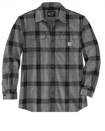 Carhartt® Men's Heavyweight LS Flannel Shirt - Fort Brands