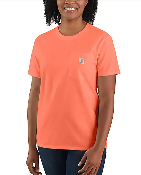 Carhartt Ladies WK87 Pocket T Shirt Fort Brands