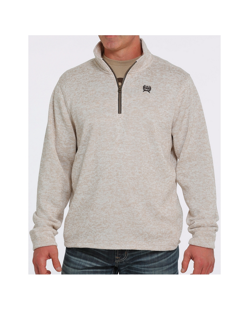 Cinch Jeans  Men's 1/4 Zip Pullover Sweater - Navy