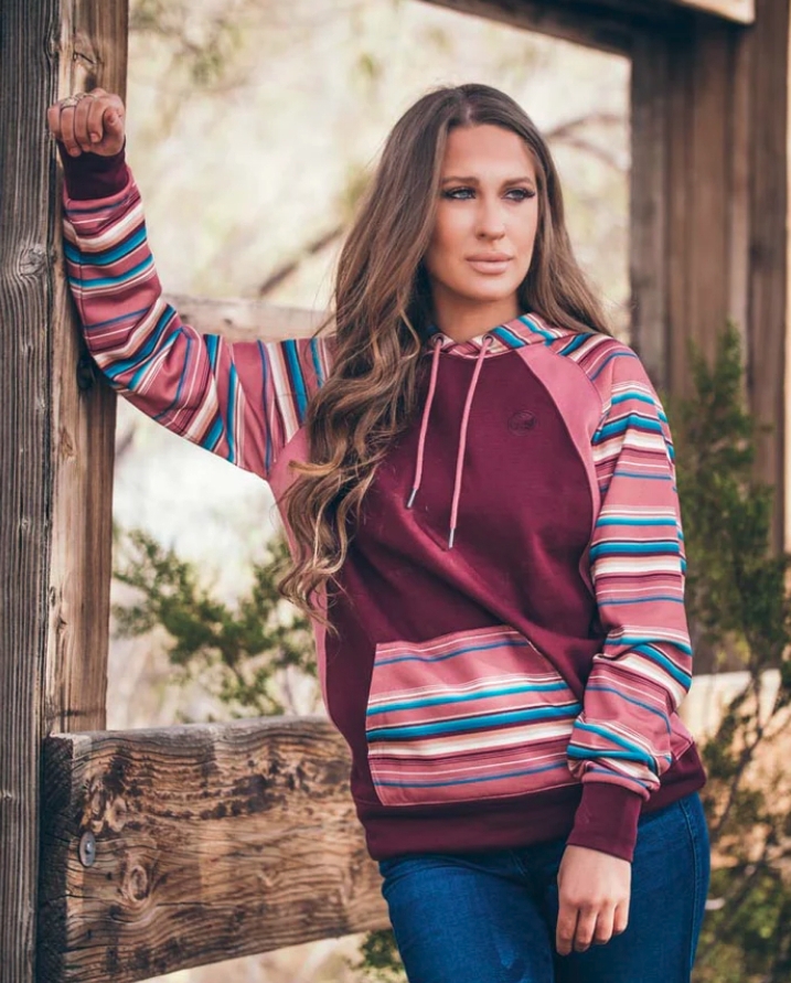 Hooey Ladies Savannah Hoodie Fort Brands