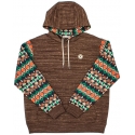 Hooey® Kids' Aztec Brown Hoodie