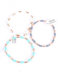 Ladies' Slim Bead Bracelet