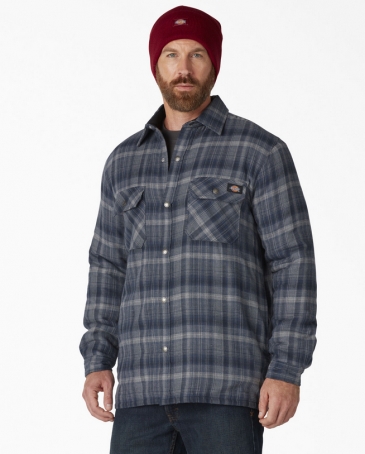 Dickies® Men's Sherpa Lined Flannel Shirt Jack - Fort Brands