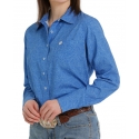 Cinch® Ladies' L/S Print Performance Shirt