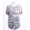 Ladies' Vintage Denim Star Tee