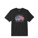 Flag & Anthem® Men's Buffalo Flag SS Tee Black