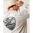 Ariat® Men's Charger Logo LS Tee