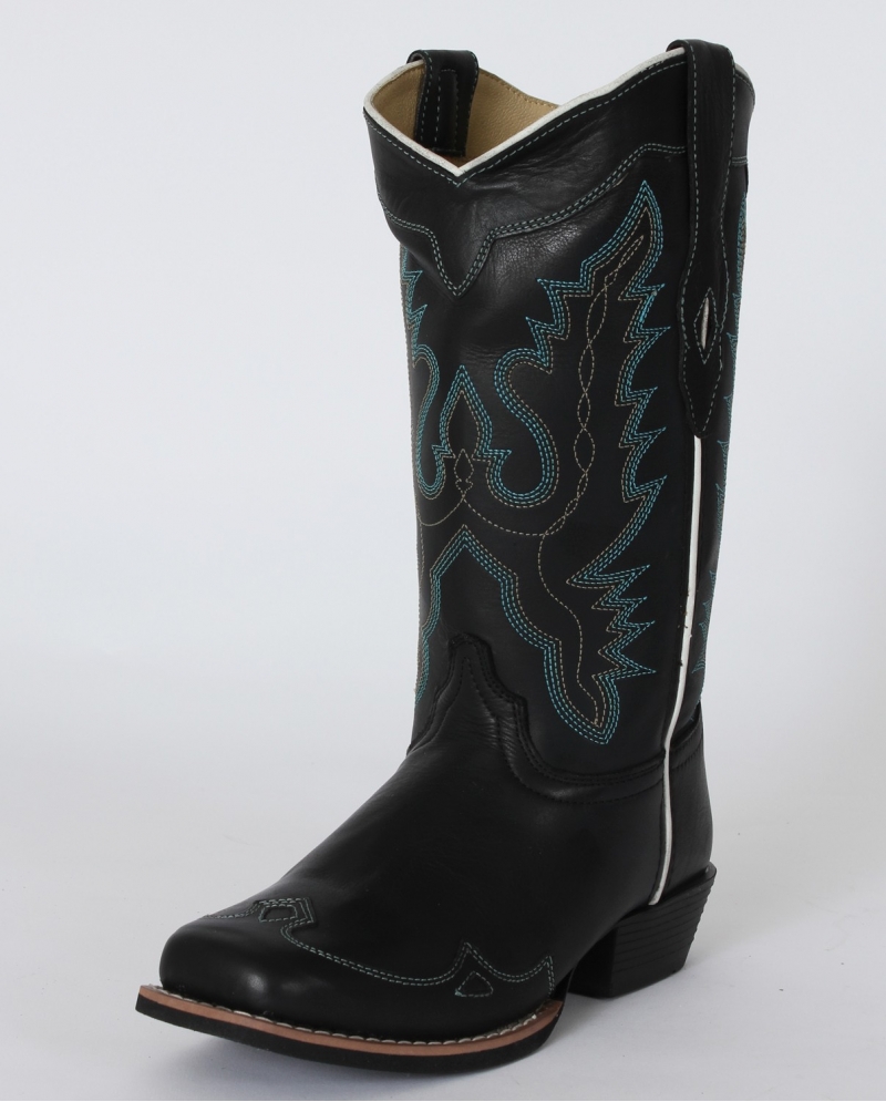 Ladies' Augusta Black Western Boots 