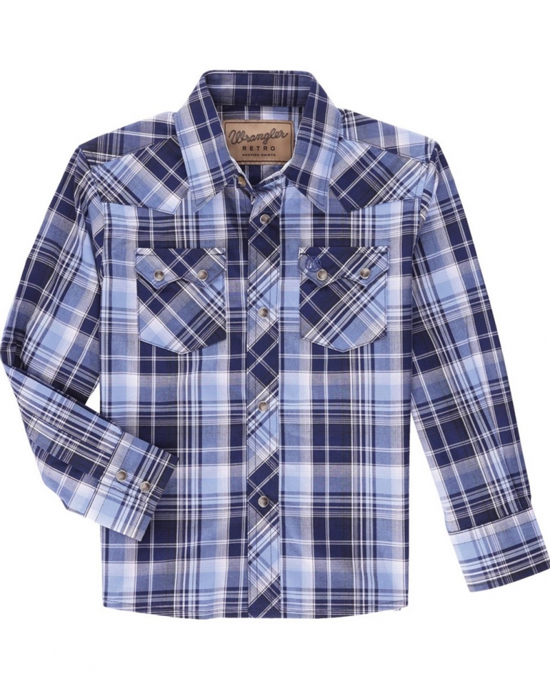 Wrangler Retro® Boys' LS Snap Shirt - Fort Brands