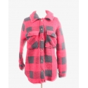 Ladies' Buffalo Plaid Sherpa Shacket